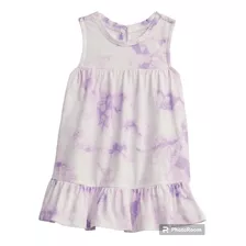 Vestido Baby Gap Estampado Batik Talle 6/12 Meses