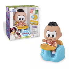 Boneco Cascão Hora Papinha Comidinha Da Turma Da Mônica Baby