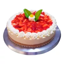 Postres Y Tortas - Cheesecake De Fresas (pequeño)