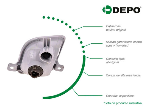 Set Cuartos S/foco Dodge Ram 90-93 Depo Foto 3