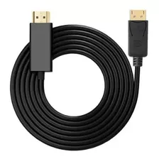 Cabo Displayport Dp Para Hdmi Alta Velocidade 1.8 M