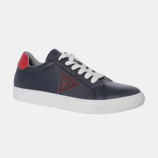 Tenis Guess Originales Hombre Casuales Azul Gmbutsuma