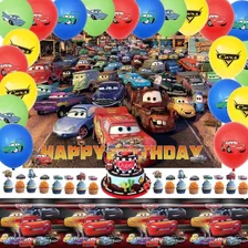Globos De Cumpleaños Decoración Kit De Fiesta ***cars***