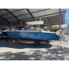 Lancha Gt Boats 26 C/ 2 X E-tec De 130 Hp Ñ Fishing Victory