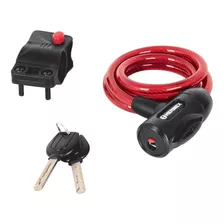 Candado Cadena Para Moto O Bicicleta Con Llave 10mm X 1 Mt 