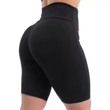 Kit 2 Short Bermuda Feminina Plus Legging Ciclista Academia