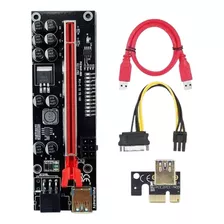 Riser Pcie Pci 1x A 16x V 011 Pro Usb 3.0 60cm Rig Minería