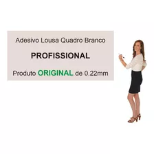 Adesivo Lousa Quadro Branco Premium Profissional 2m X 1m