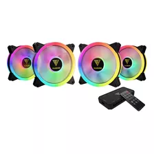 Kit De 4 Ventiladores Gamdias Aeolus M2-1204r Rgb 1500rpm