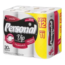 Papel Higiênico Vip Folha Dupl Personal 30m Leve 12 Pague 11