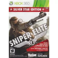 Jogo Xbox 360 Sniper Elite V2 Silver Star Edition Físico