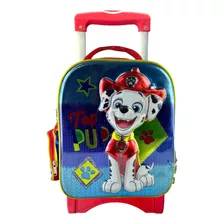 Mochila Paw Patrol Con Ruedas Marshall Original Ruz Kinder