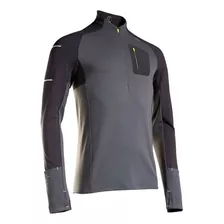 Camisa Comprida Warm Light Cinza Kiprun