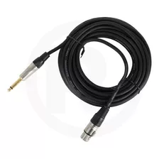 Cable Para Microfono Xlr / Plug 1/4 (6.5m) 15 Feet 4.6mts.