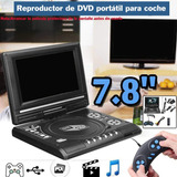 Reproductor De Dvd Portatil Multiregion Barato Con Usb 7.8in