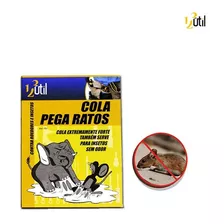 Cola Pega Rato Armadilha Contra Roedores Ratoeira Adesiva