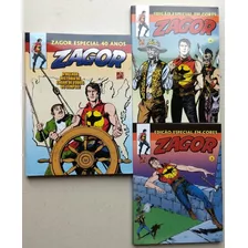 Zagor Especial N°s 01 ,02 E 03 Em Cores !estado De Banca!