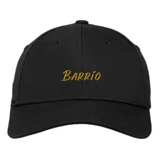 Gorro 6 Gajos Barrio Urbano Estilo Dorado Texto Bordado