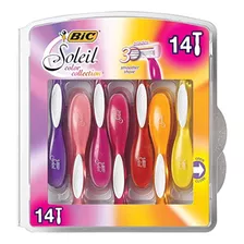 Bic Soleil Colour Collection 3 Blade Razors, Assorted Colors