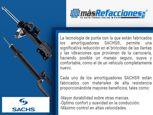 Kit 2 Amortiguadores Del Sachs S6 Awd V10 5.2l 07 Al 11 Foto 4