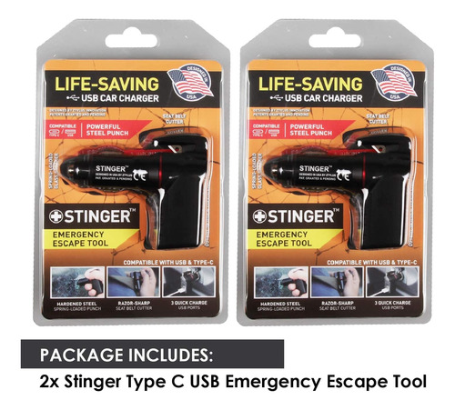 Stinger - Herramienta De Escape De Emergencia Para Cargador  Foto 8