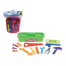 Kit Ferramenta Infantil Com Maleta Colors Mercotoys