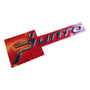 Insignia Emblema Fiat Rojo 95mm Grande Punto 500 Linea Uno Fiat Punto