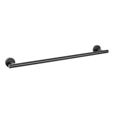 Porta Toalha De Banho Inox (tarsila Preto) Cor Preto