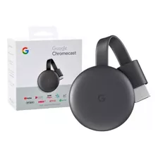 Google Chromecast 3 2019 Original Na Caixa Chrome Cast 3