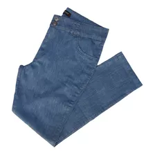Calça Jeans Feminina Cintura Alta Ref 96 Plus Size 54 E 56