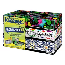 Pañuelos Faciales Kleenex 3 Cajas De 90 Pañuelos