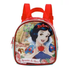 Lancheira Escolar Branca De Neve Princesas Xeryus 11504 Cor Vermelho