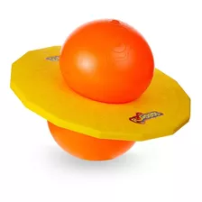 Brinquedo Jump Ball Pogobol Amarelo E Laranja - Estrela