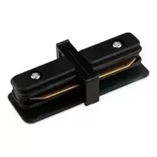 Plug Emenda Reta Para Trilho Eletrificado Preto 110v/220v (bivolt)