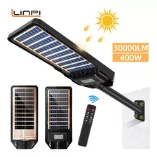 Llinpi® Lámpara Led Solar Suburbana Ultrafino Exterior 400w 