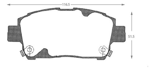 Pastilla De Freno Delantera Toyota Scion Xb  1.5 2006 Foto 3