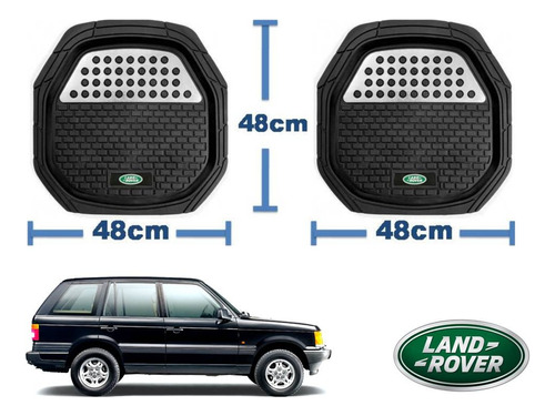 Tapetes Logo Land Rover + Cubre Volante Range Rover 94 A 00 Foto 5