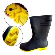 Bota De Pvc Galocha Motoqueiro Borracha Chuva Vonder Nova