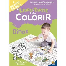 Livro Infantil Tapete Para Colorir Gigante 98x68cm Todolivro