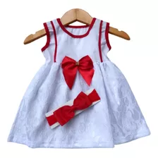 Roupa Para Batizado Menina Bebê Vestido Rn Recém Nascido 