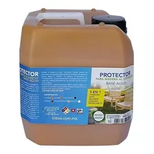 Protector P/madera Al Exterior Caoba 5 En 1 Base Agua 20 Lts