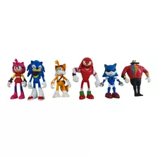 Juguetes Super Sonic Figuras Coleccionables 3 Muñecos