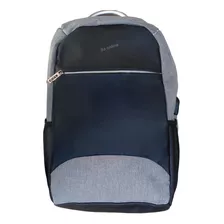 Mochila Anti Furto Para Notebook 15 Usb 35 L Mais Brindes Cor Cinza Desenho Do Tecido Liso