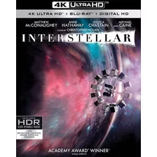 Blu Ray 4k Ultra Hd Interstellar ( 03 Discos )