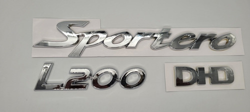 Foto de Mitsubishi L200 Sportero Emblemas 