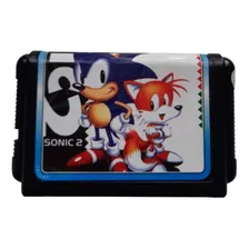 Cartucho Sonic 2 Para Consolas 16 Bit