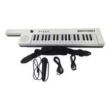 Kids Keytar 37 Notas Blanco Recargable