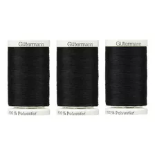 Sew-all All Purposethread 547 Yardas-negro Gutermann Hilo 3