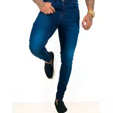 Calça Jeans Masculina Skinny Que Estica Linha Premium Top