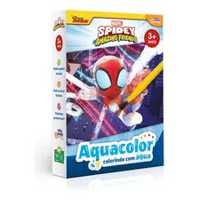 Pintura Com Água Marvel Aquacolor Spidey - Toyster 8065